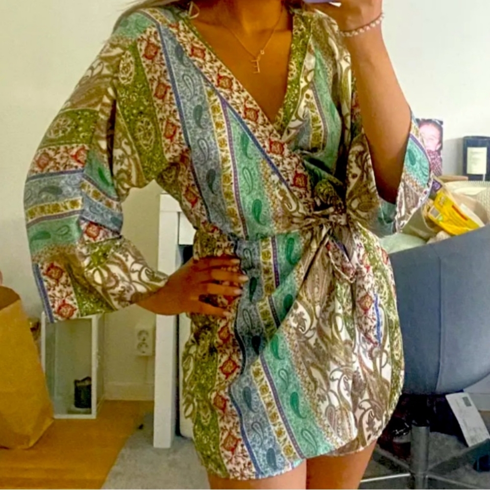 Zara Multicolor Patterned Jumpsuit - image 6